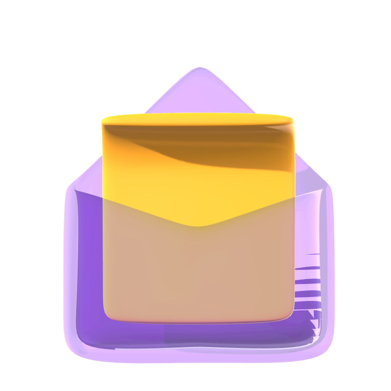 Mail Animated 3D Icon